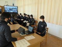 リモートでの生徒集会