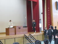 立ち位置やコースの確認