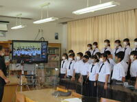 平和宣言文の発表