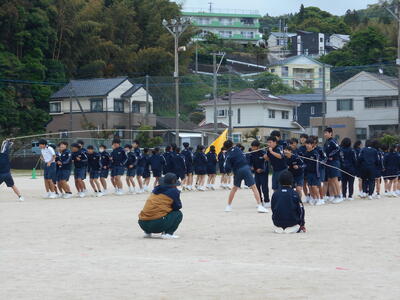 3年生学年種目長縄跳び